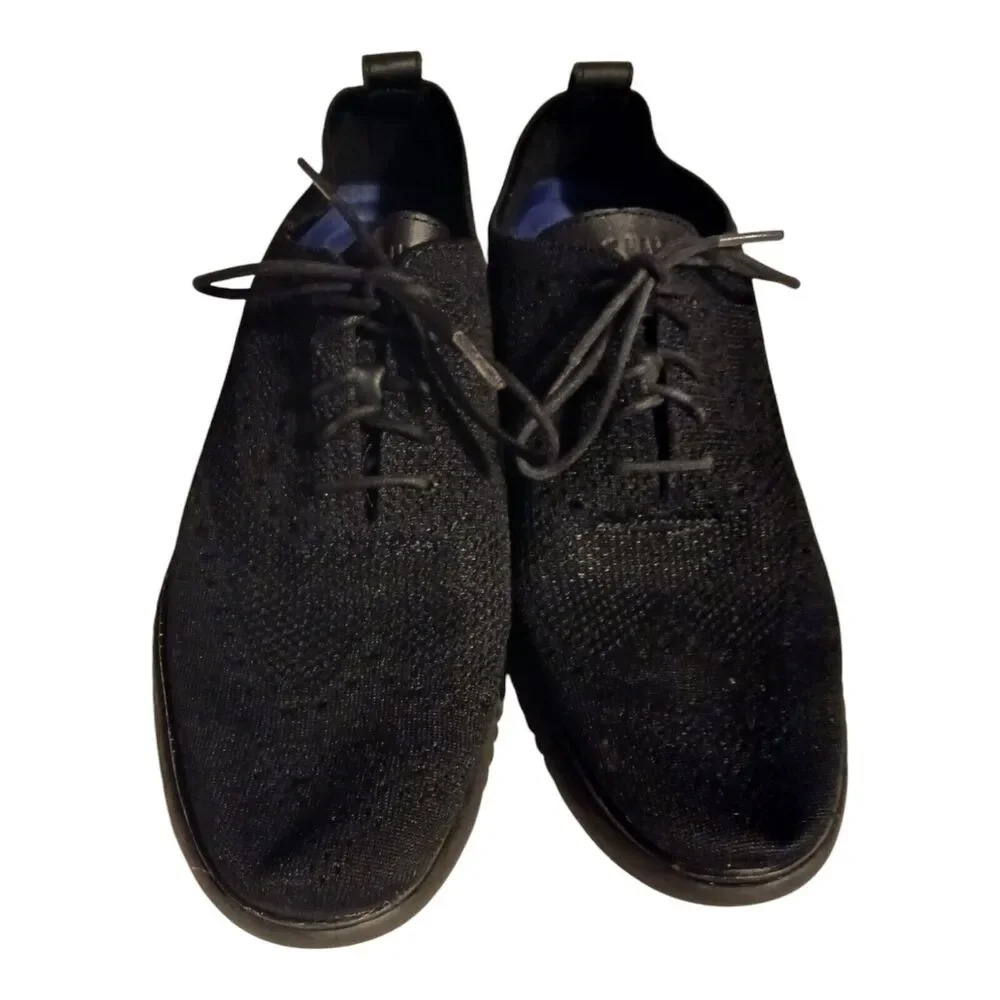 COLE HAAN Men's Knit Sneaker Black size 8.5M